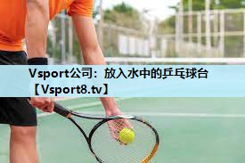 放入水中的乒乓球台