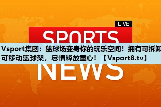 Vsport集团：篮球场变身你的玩乐空间！拥有可拆卸可移动篮球架，尽情释放童心！
